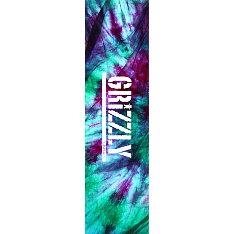 Grizzly Tie Dye Stamp Grip - Purple