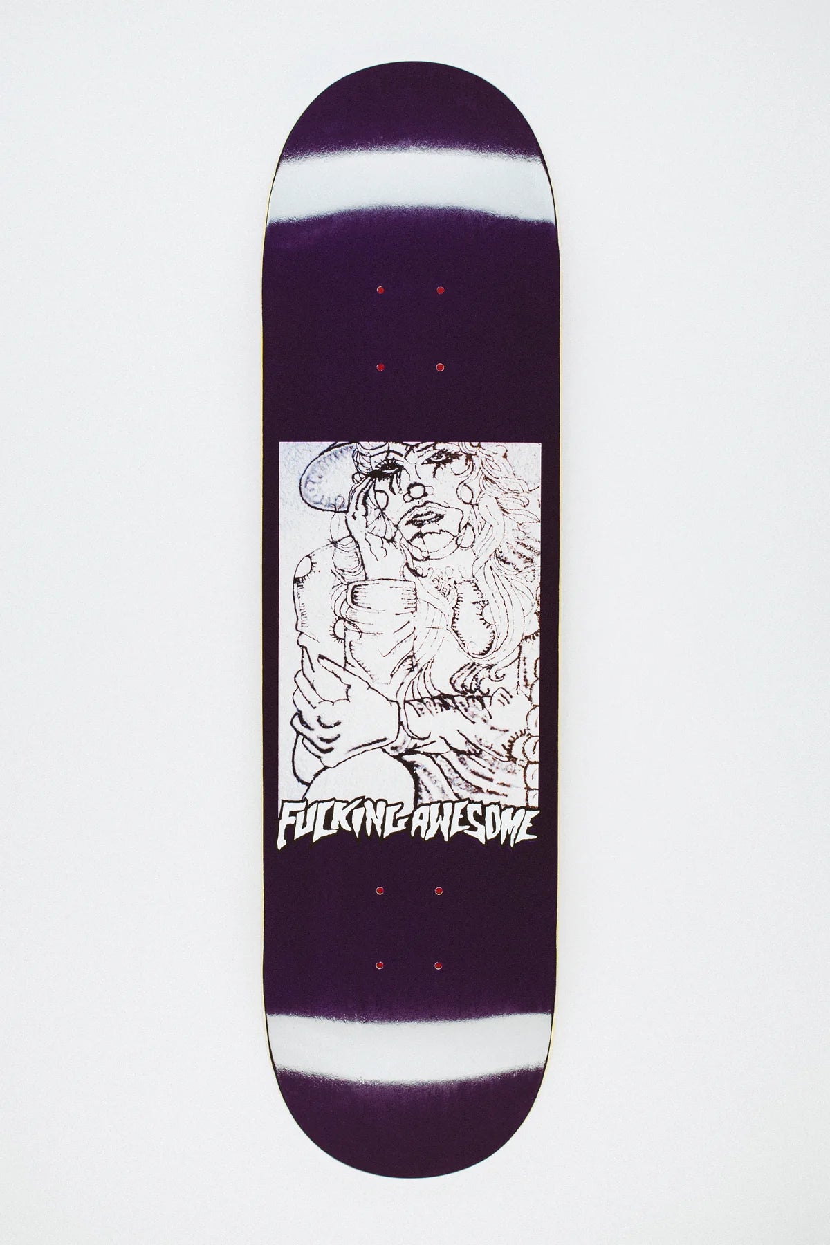 Fucking Awesome Louie Lopez Mural Twin Tail Deck - 8.38