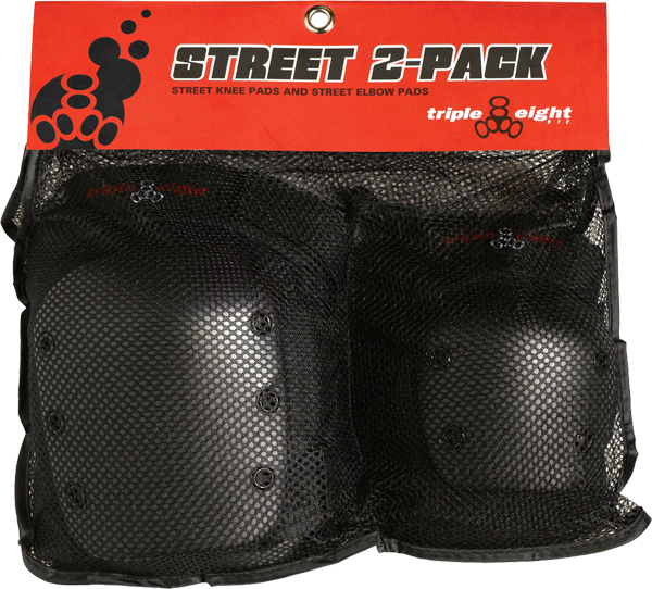 Triple 8 Street 2/Pack Black