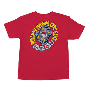 Santa Cruz X Pokémon TCG Hand Red Youth T-Shirt
