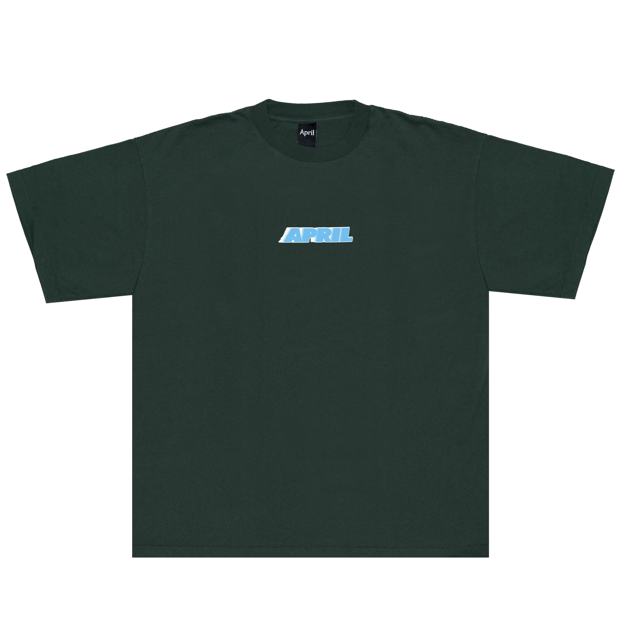 April Skateboards Depot Tee - (Forrest Green)