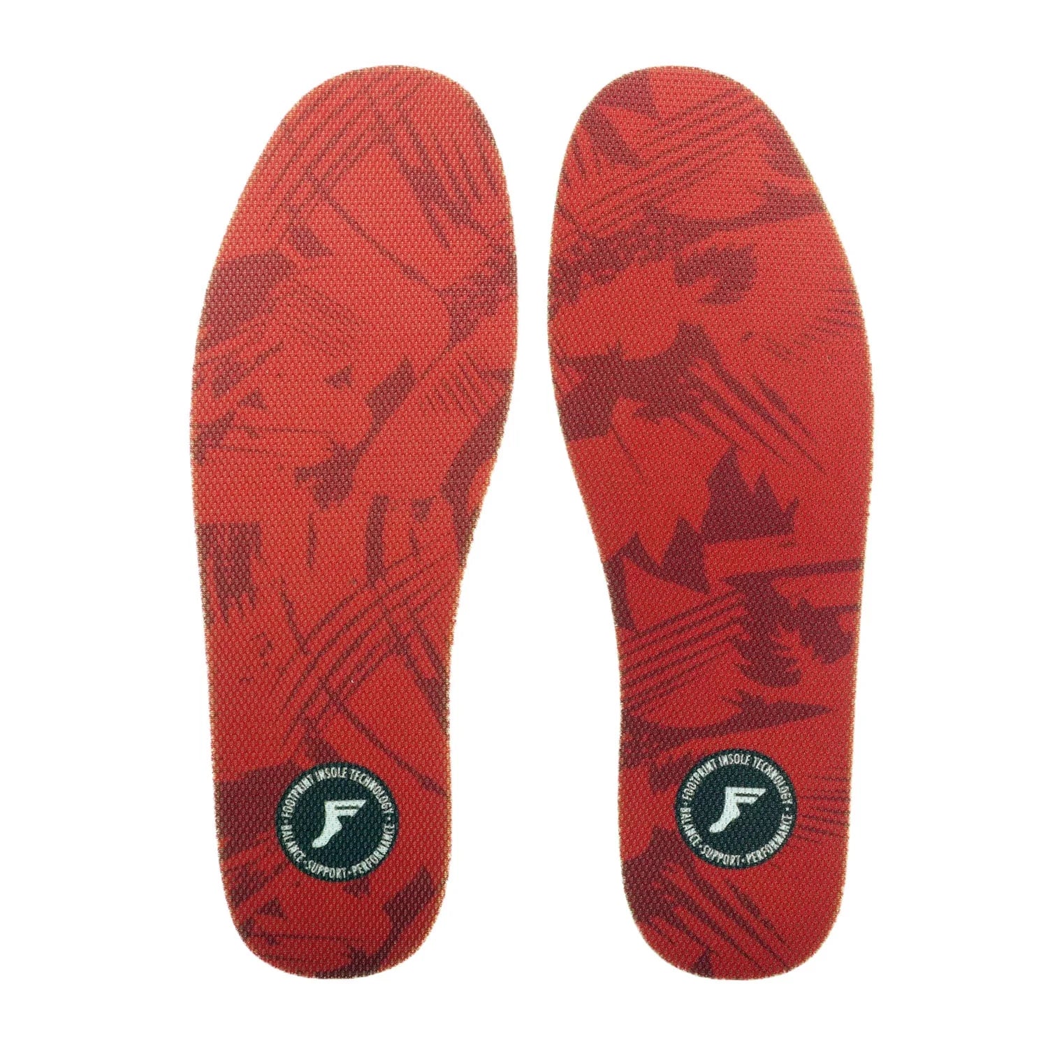 Footprint Insoles Kingfoam Infinity Foam - Red Camo
