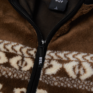 HUF X Bronze56k High Pile Fleece - (Brown)