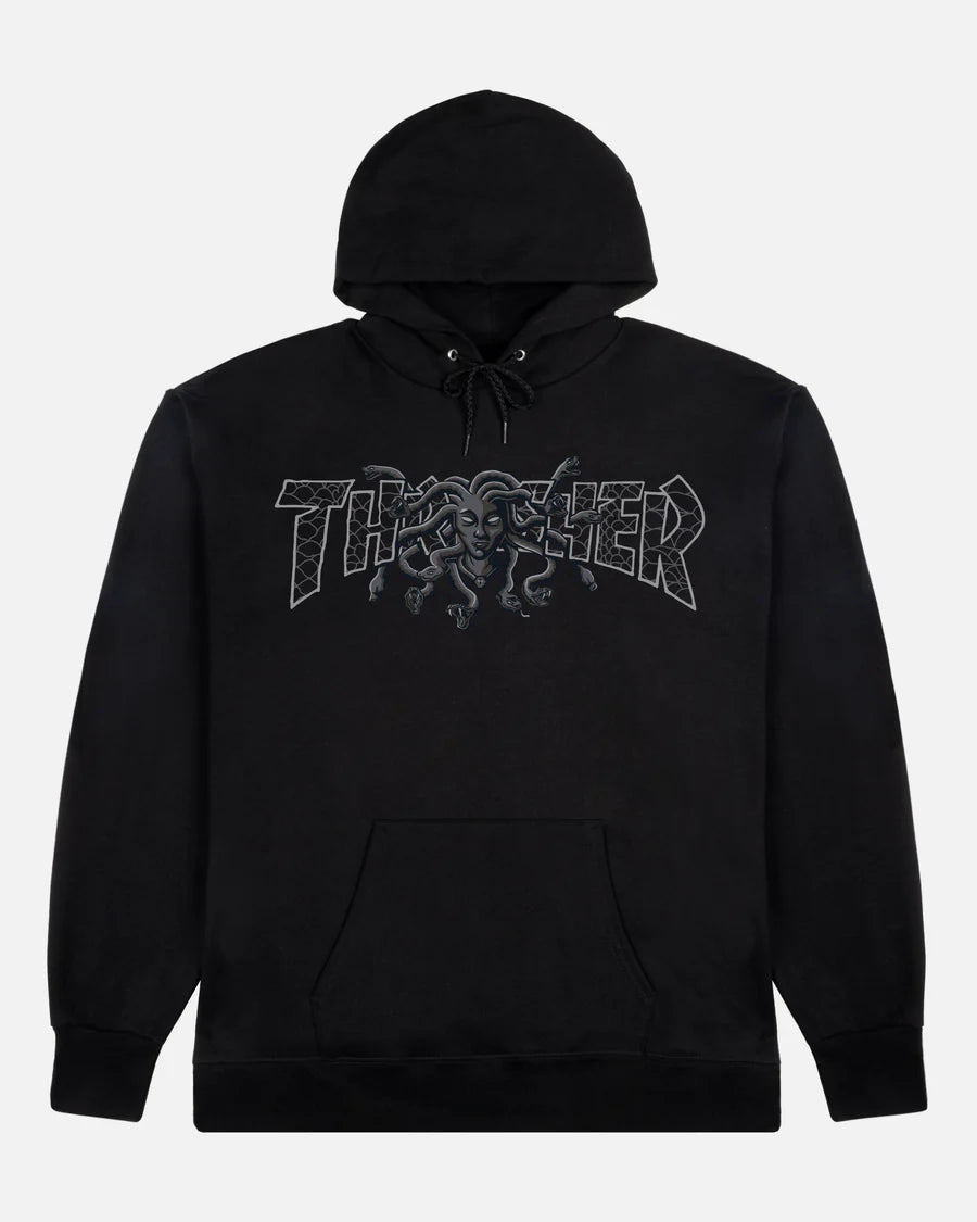 Thrasher Medusa Hoodie-(black)