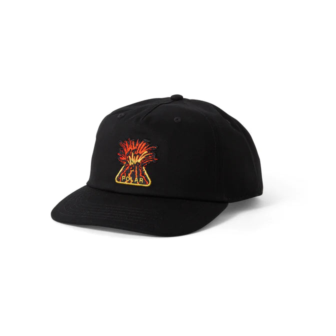 Polar Jake Cap Twill Volcano-(black)