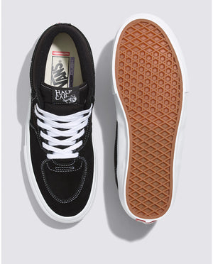 Vans Skate Half Cab Shoe - (Black/White)