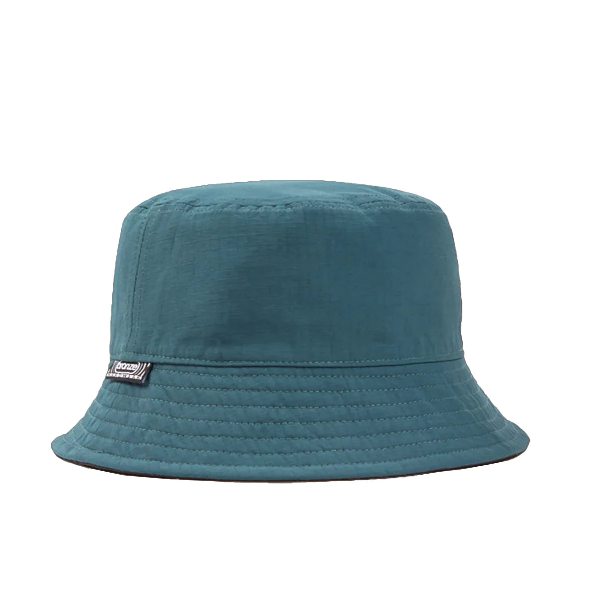 Bronze Reversible Bucket Hat - Dark Teal/ Black