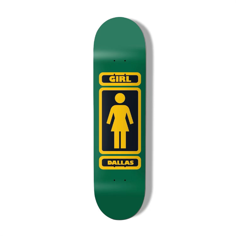 Girl We OG Dallas Deck (Green/Black) - 8.25