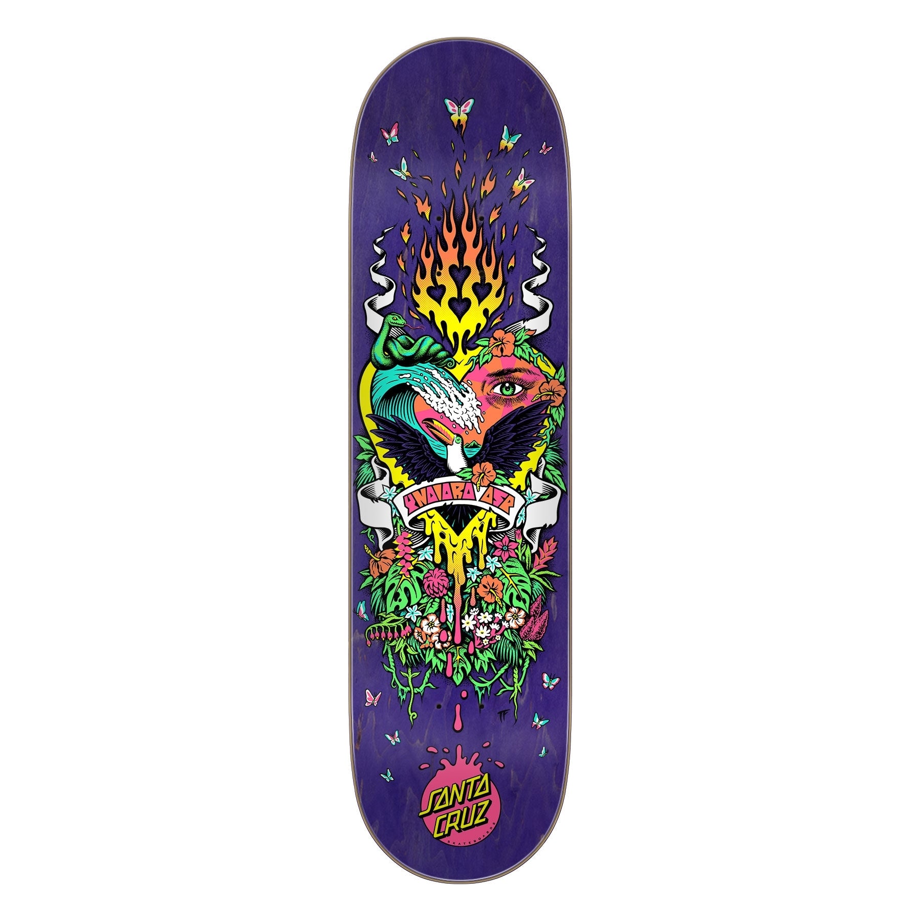 Santa Cruz Asp Paradise Twin Pro Deck - 8.25 x 31.38