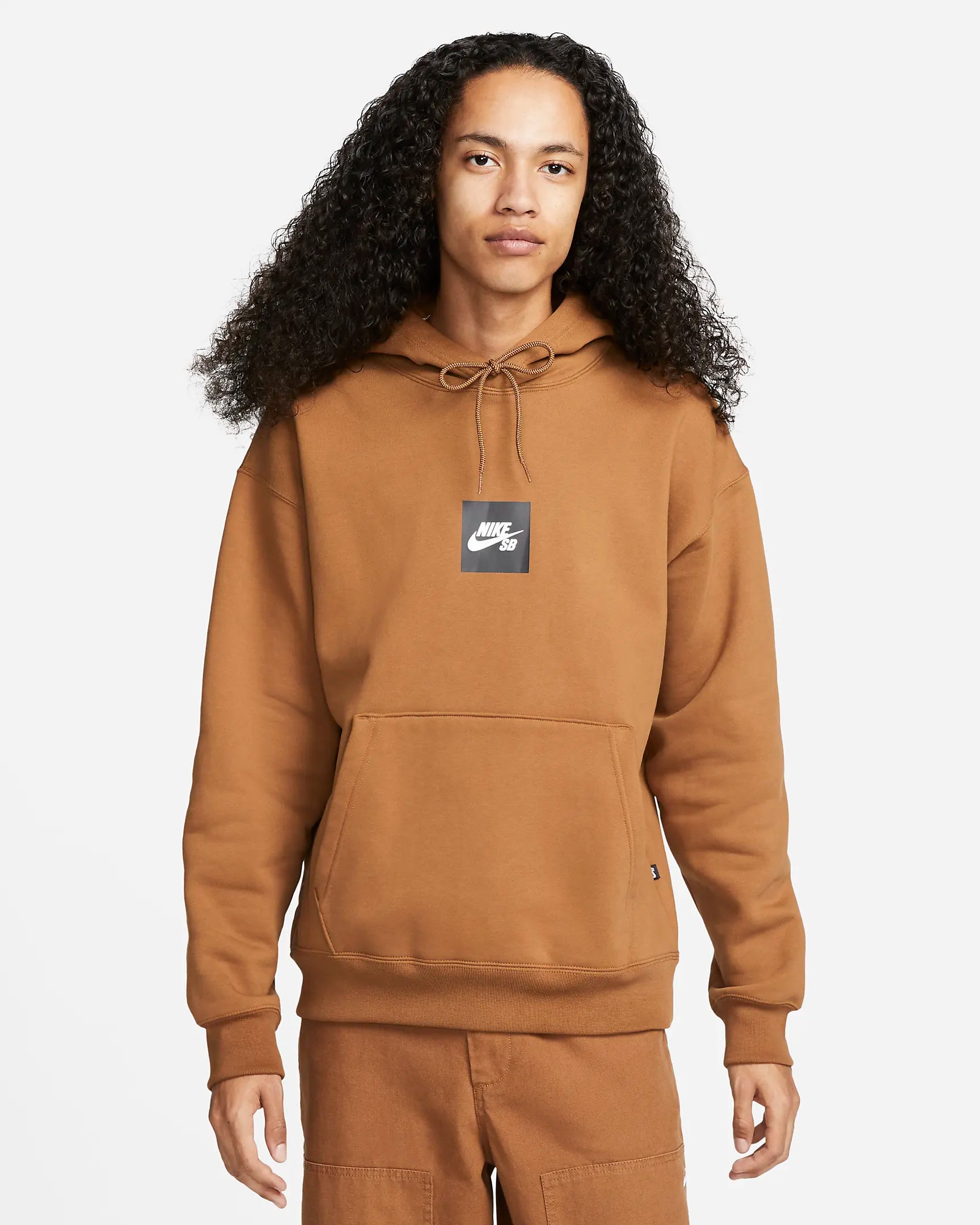 Nike SB Box Logo Hoodie - Brown