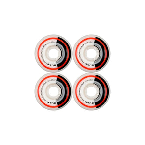 Quasi Protothane Classic Wheels White/Orange (53mm)